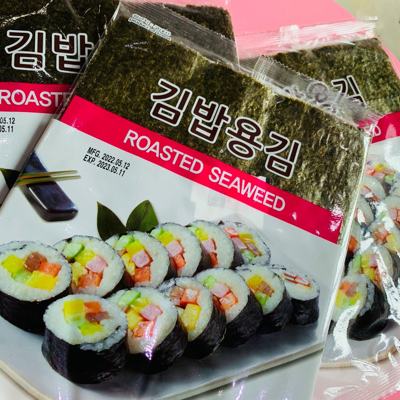 TẢO (rong biển ) CUỘN CƠM, Gimbap Hàn Quốc(10 LÁ )