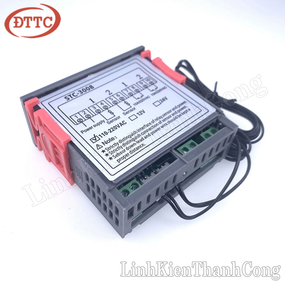 Mạch Khống Chế Nhiệt Độ STC-3008 220VAC