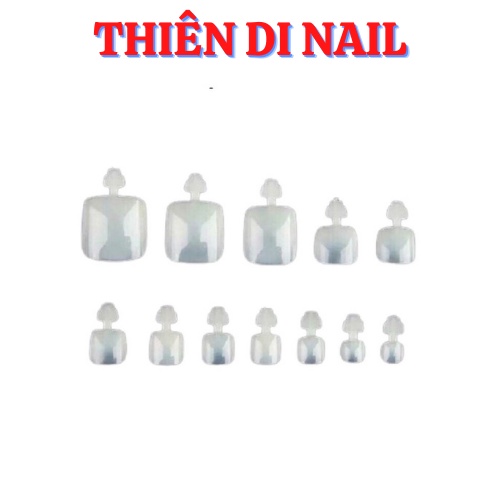 Móng úp chân lẻ size, móng giả gắn chân lẻ size MOON NAIL