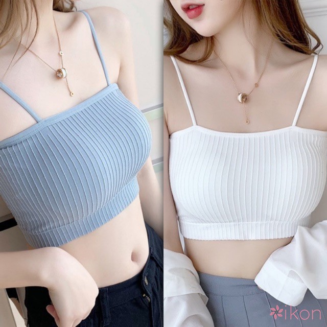 Áo 2 dây croptop cho nữ
