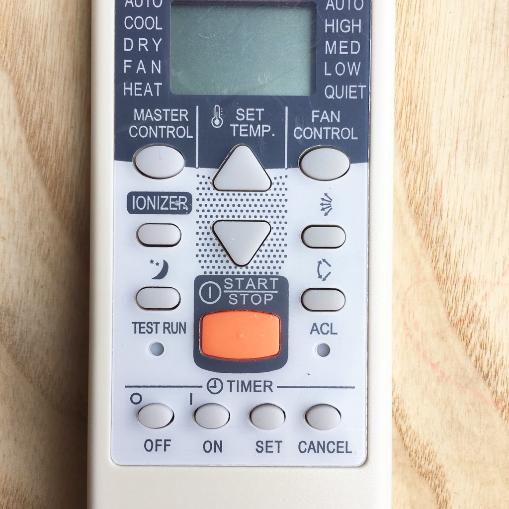 Remote máy lạnh Fujitsu [TẶNG PIN] Điều khiển điều hoà Fujitsu