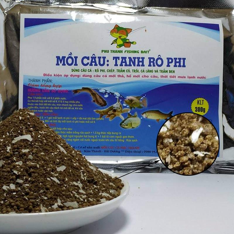 Mồi câu cá tổng hợp, tanh Rô Phi Phú Thành