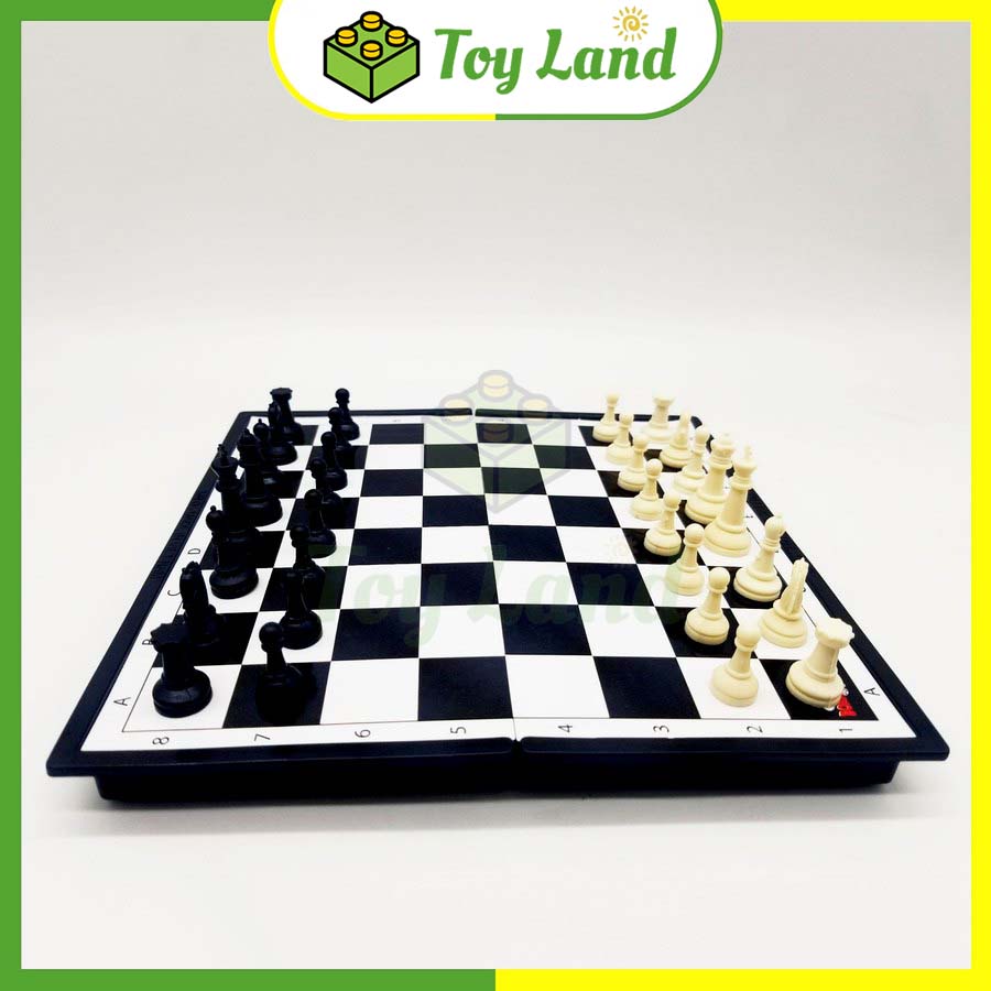 [Sato] Bộ Cờ Vua Trắng Đen Size Lớn Có Nam Châm Loại Cao Cấp Đồ Chơi Trí Tuệ Thể Thao Board Game Cờ Quốc Tế