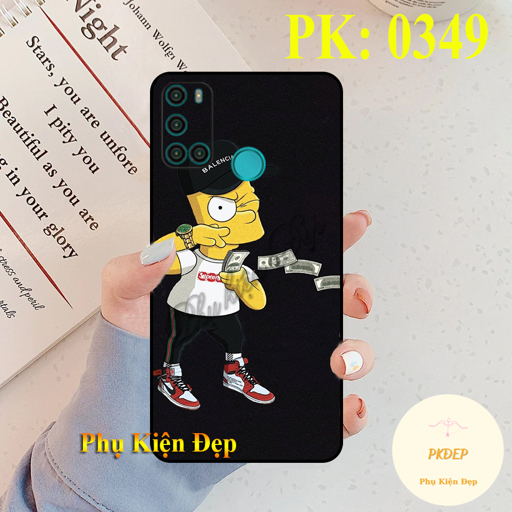 Ốp lưng Vsmart Joy 4 dẻo đen  in hình Sup ngầu lạ
