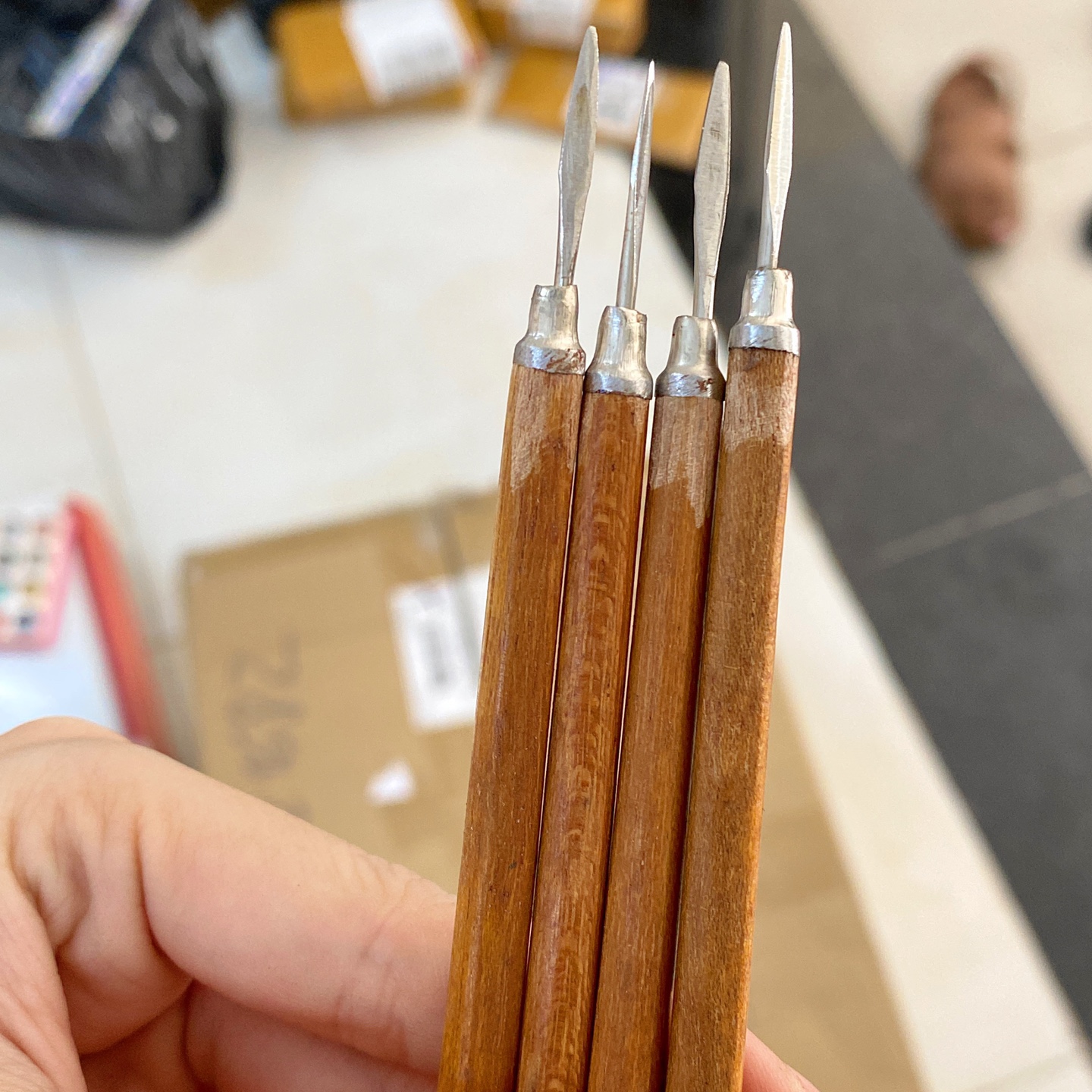 Cây Lấy Khóe Cán Gỗ - Sugar Nails