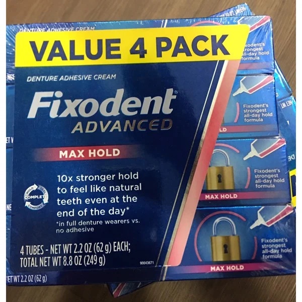 KEO DÁN HÀM RĂNG GIẢ FIXODENT 68g