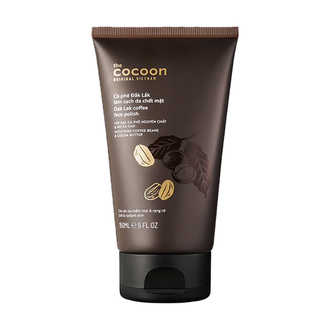 Tẩy tế bào chết da mặt cà phê Daklak Cocoon (150ml)