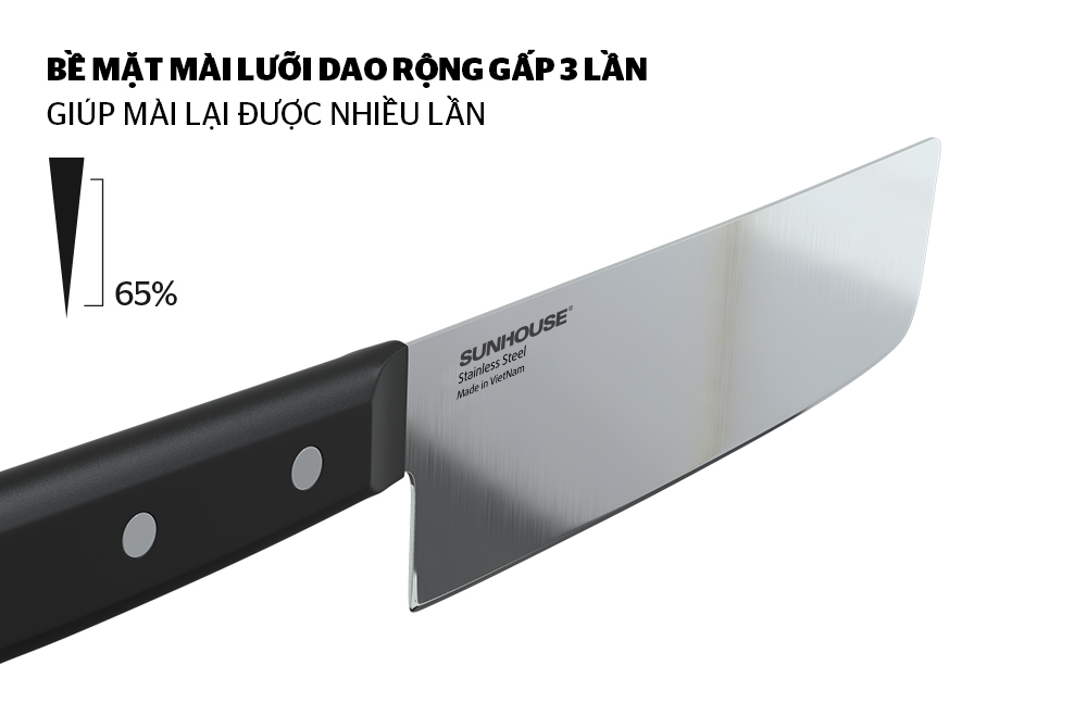 Dao thái SUNHOUSE KS-KN165SS
