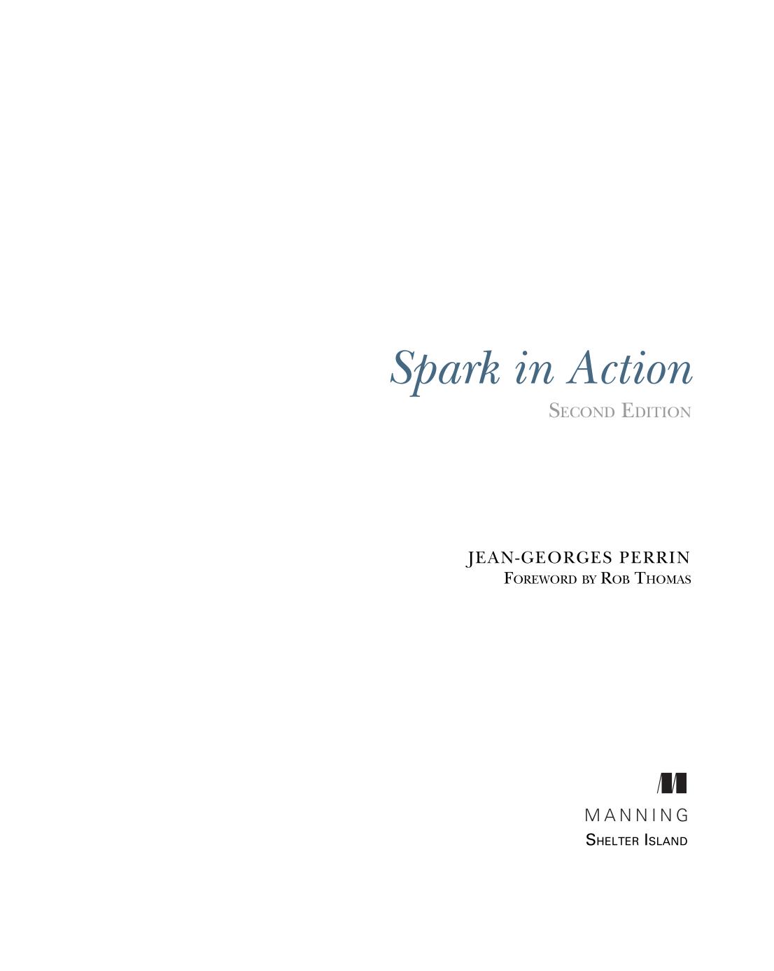 Spark in Action