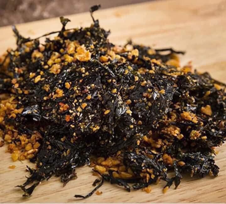 4 hủ rong biển cháy tỏi (80g/hủ)