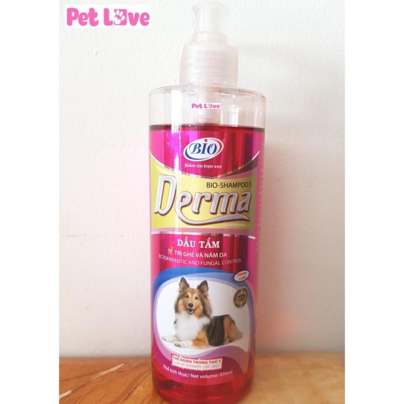 Sữa tắm ghẻ và nấm da trên chó Bio Derma (450ml)