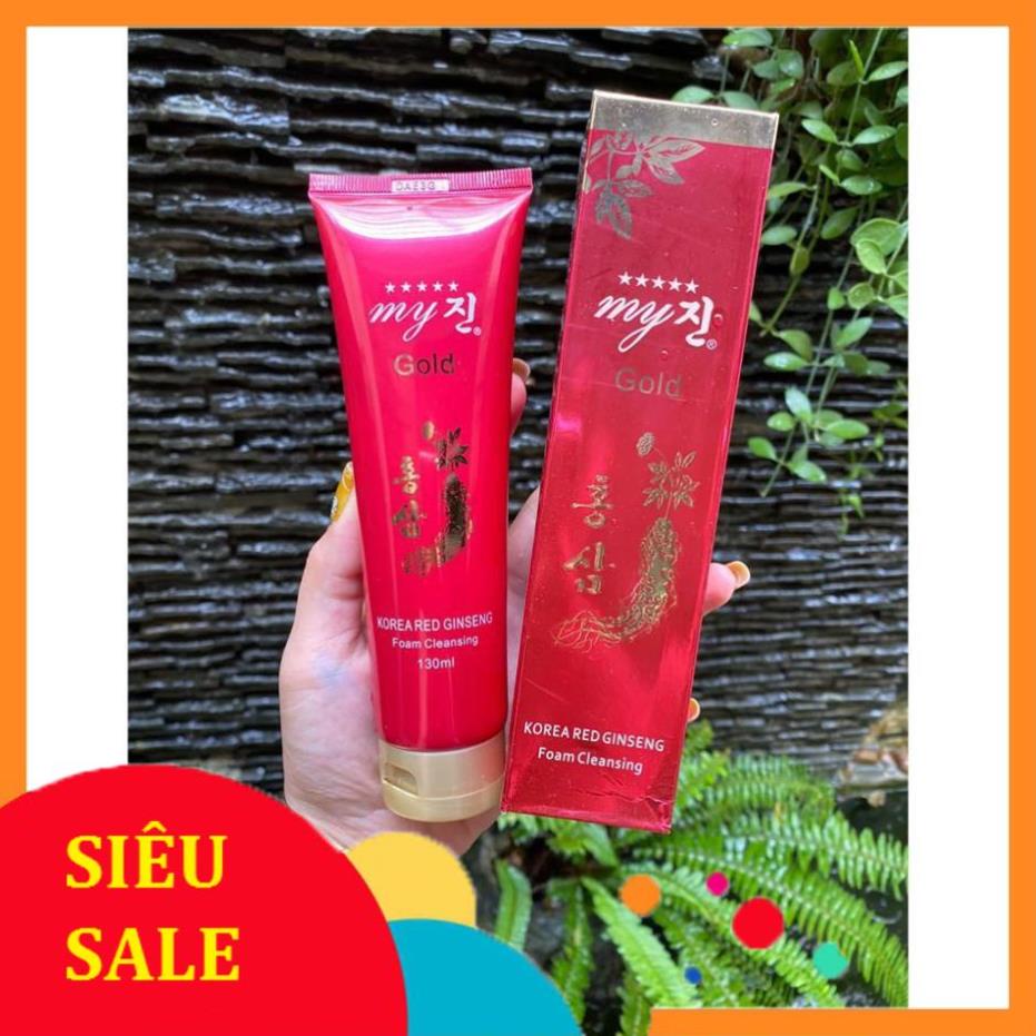 Sữa Rửa Mặt Nhân Sâm Đỏ My Gold Hàn Quốc 130ml