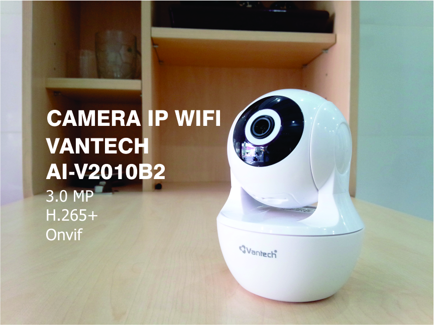 Camera Ai Wifi 3.0 Mpx Vantech V2010B2