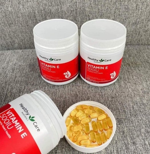 (date 2027) Viên uống Vitamin E - Healthycare Úc - Mẫu mới