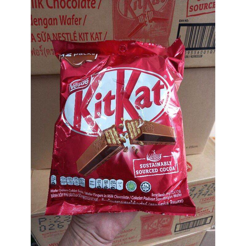 [Freeship] Combo 2 Túi 12 Thanh Socola KitKat 2F (Thanh 17g)