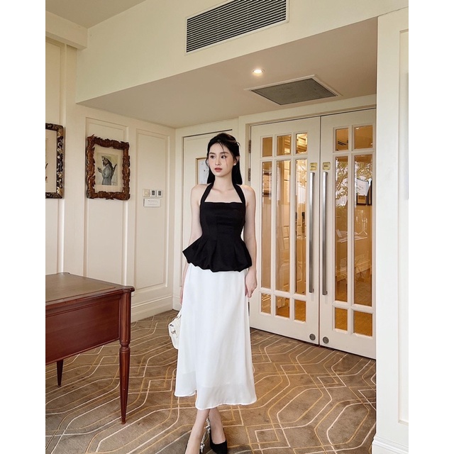 [NineToFive | Siêu sale cuối năm] - Chân váy lụa silky