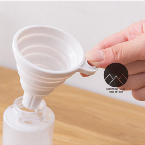 Phễu gấp gọn silicon cao cấp chịu nhiệt