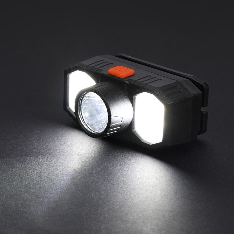 Đèn đội đầu led sạc usb, đèn pha cầm tay đèn pha ngoài trời chống nước đèn pin đèn pha câu cá kèm cáp sạc usb để chạy câu cá phiêu lưu hoang dã