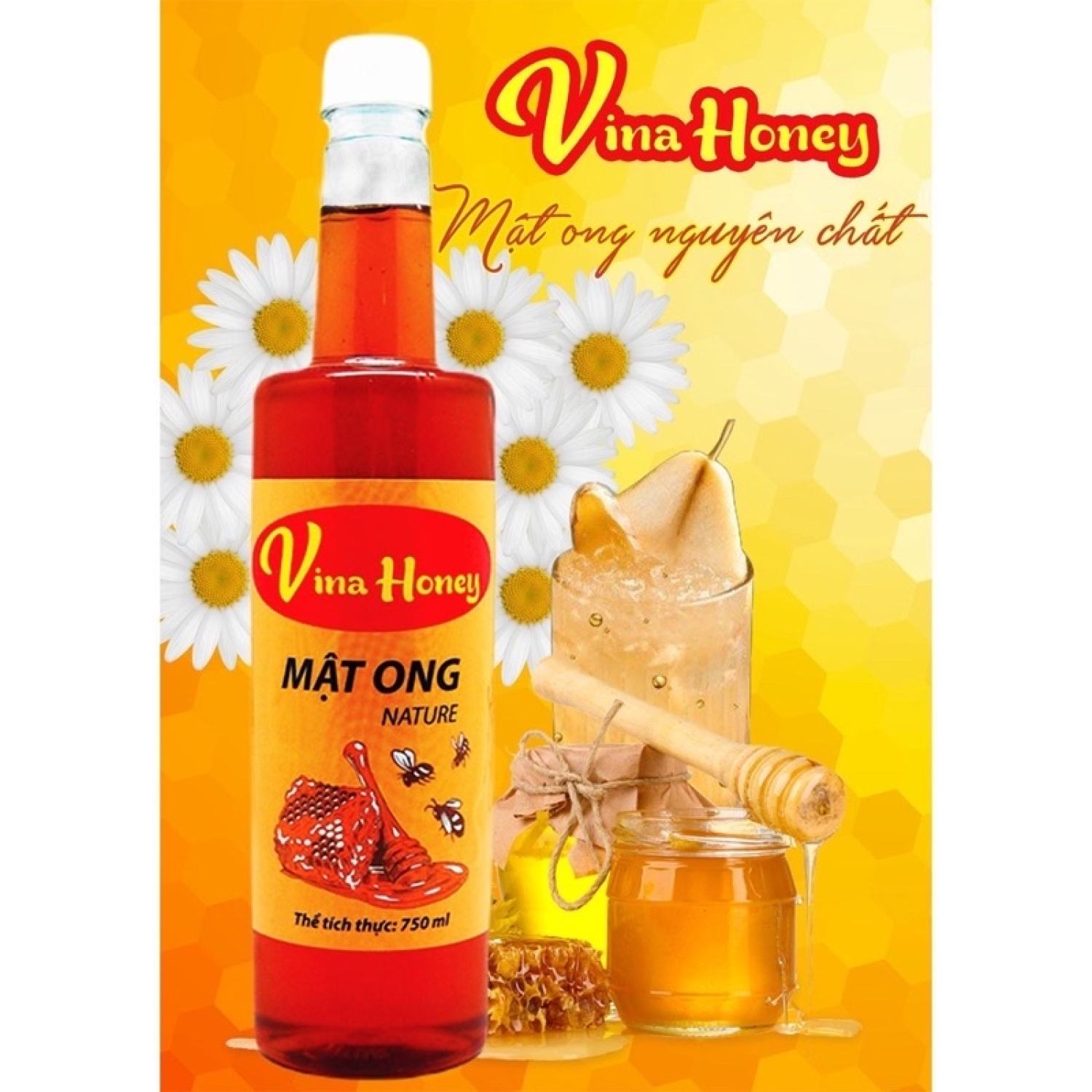 Mật Ong Vina Honey Chai 750ml