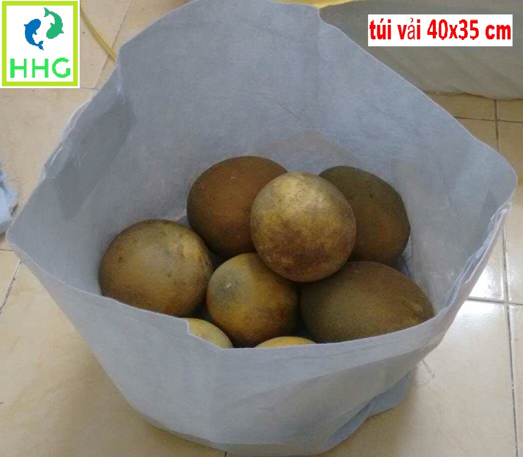 10 túi vải trồng cây 40x35CM