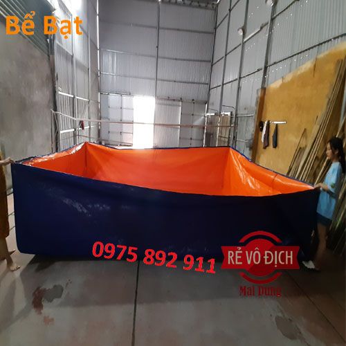 BỂ BẠT NUÔI ,ỐC ,ẾCH ,CÁ , LƯƠN 3x2x1