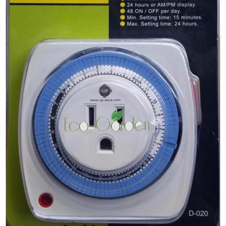 Timer cơ, timer hẹn giờ UP AQUA chuyên dùng cho thủy canh, cá cảnh