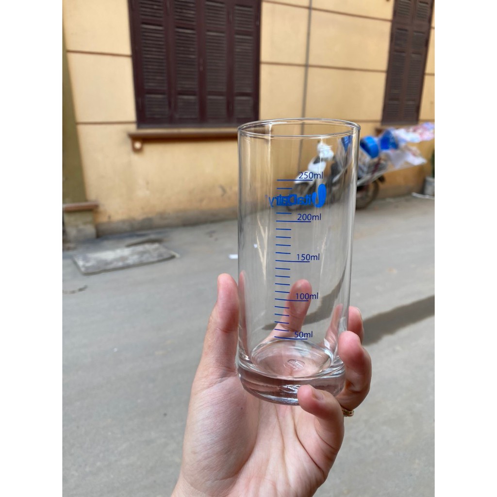 Cốc Thủy Tinh Chia Vạch Ocean 200Ml