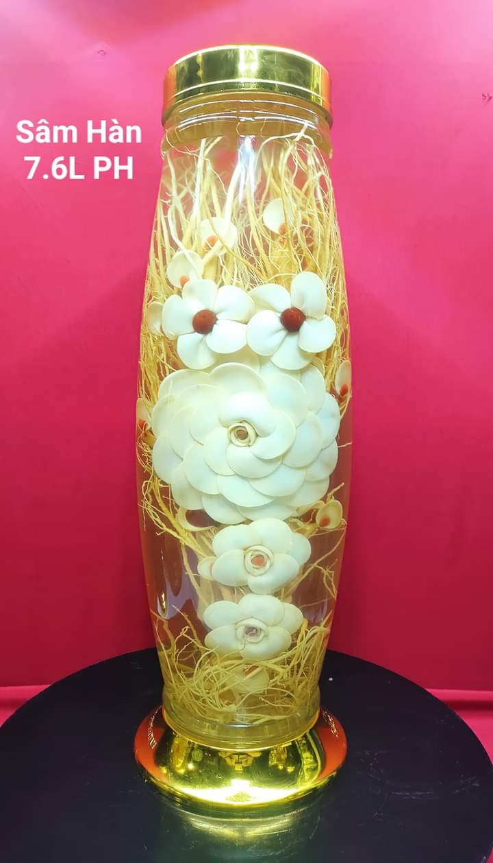 bình ngâm rượυ sâm thủy tinh cao cấp PHÚ HÒA 2,6 lít , 7,6 lít