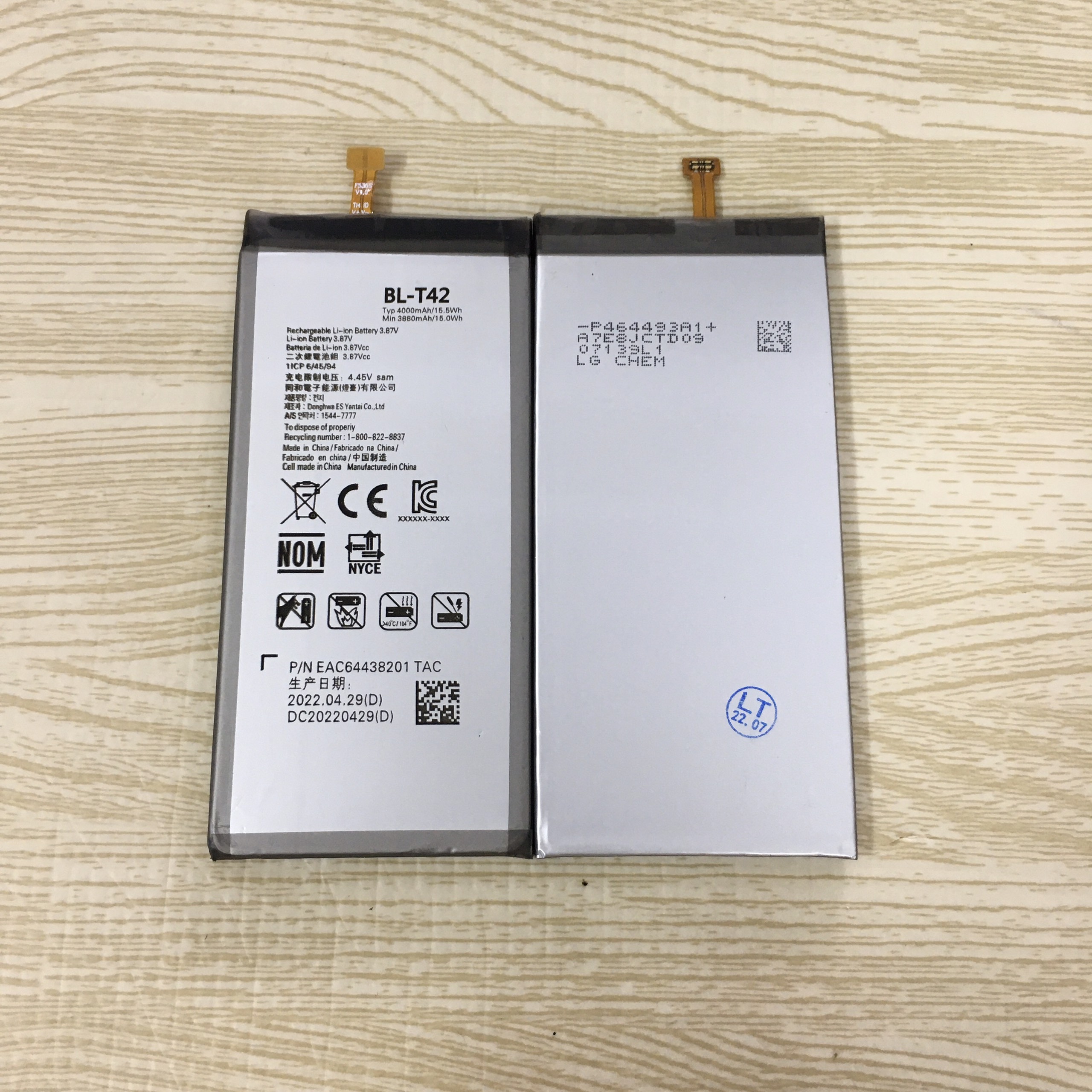 Pin Lg V50 Thinq/ V50S Thinq/ G8X Thinq / Bl-T42