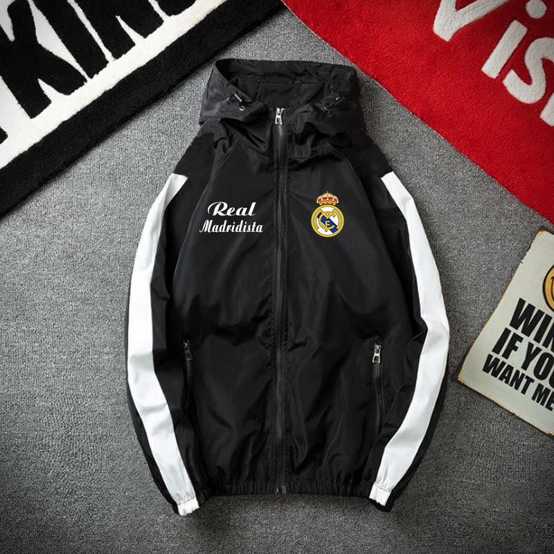Áo Khoác Gió Bóng Đá Real madrid