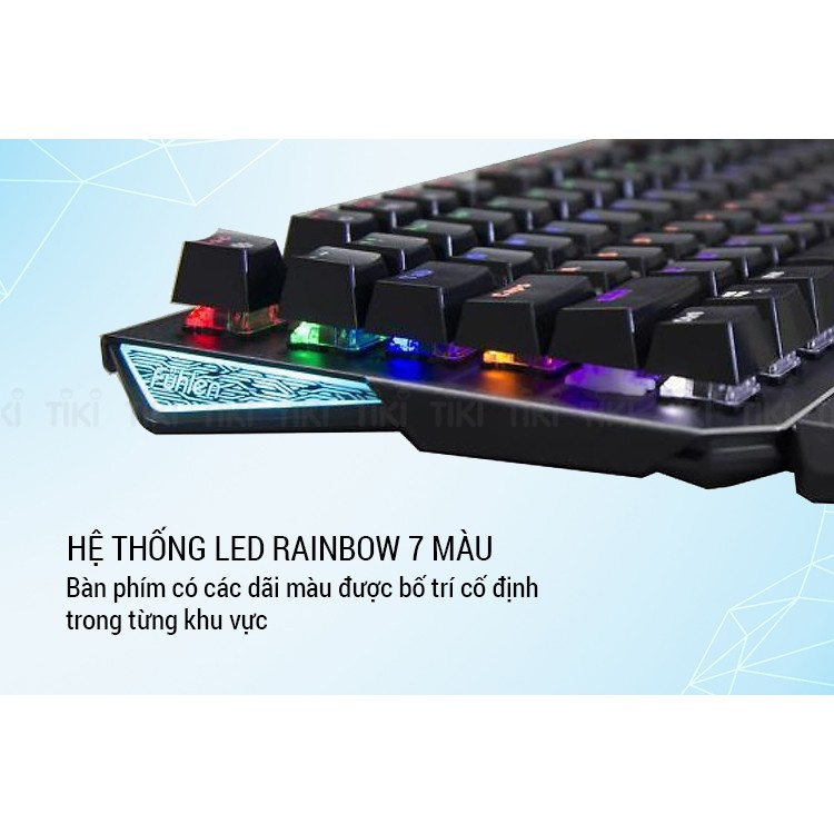 Bàn Phím Cơ Có Dây Fuhlen Destroyer Mới Full Box.