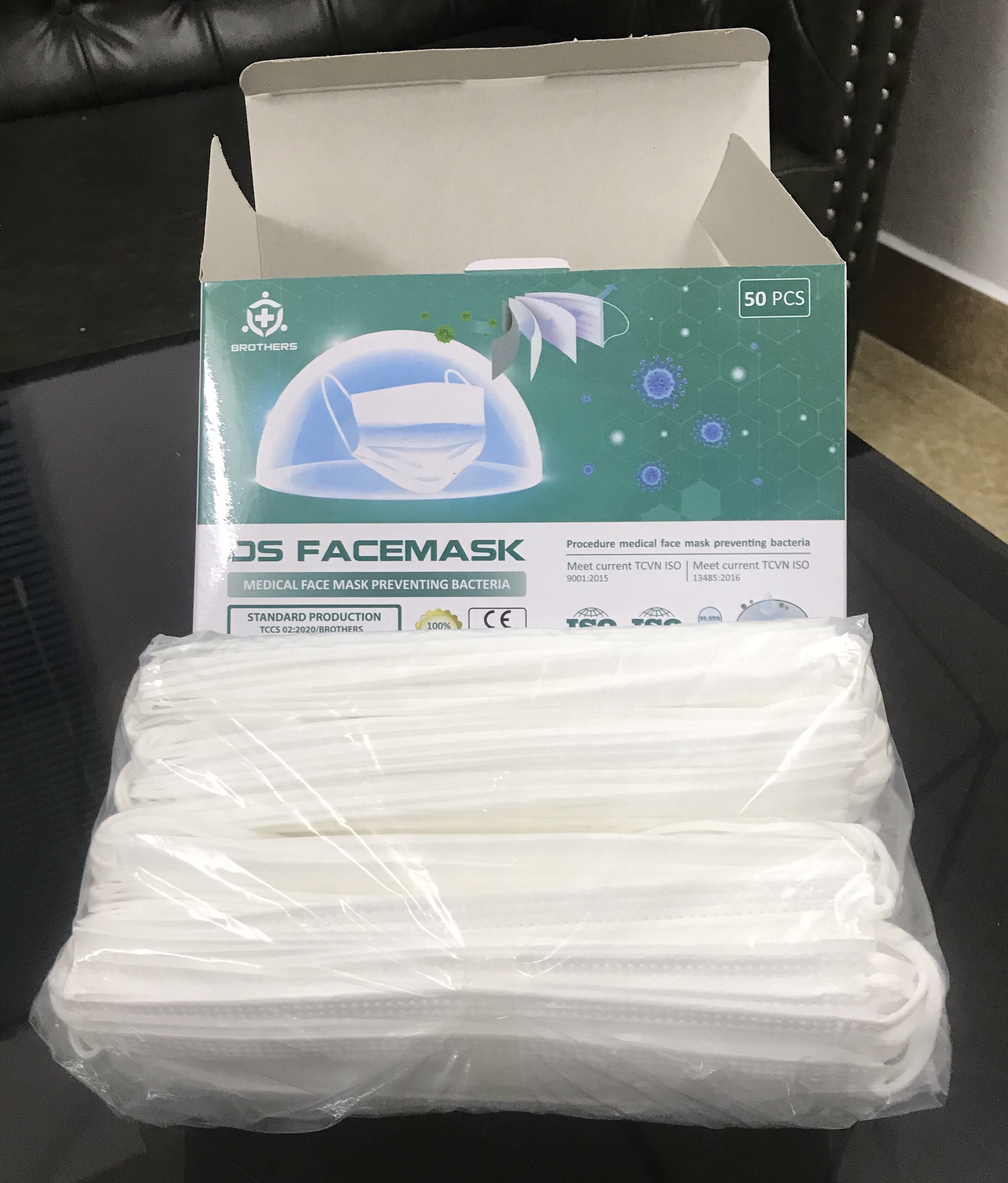 Khẩu trang kháng khuẩn 4 lớp