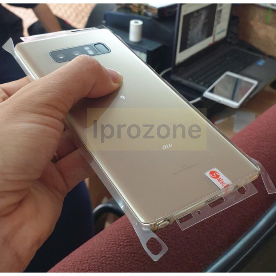Tấm dán ppf full lưng + viền cho samsung s10 5g note 8 / note 9 / s9 plus / s10 / s10 plus / s10 5g tự phục hồi vết xước