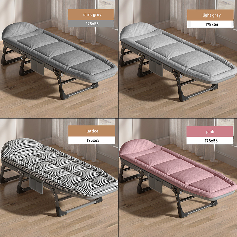 MSQ folding bed folding bed Foldable bed, foldable bed, foldable bed, outdoor bed, adjustable bed, lunch break, single bed, folding bed, foldable bed Doesn't take up much storage space folding sofa mattress iron folding bed It is convenient to move the fo