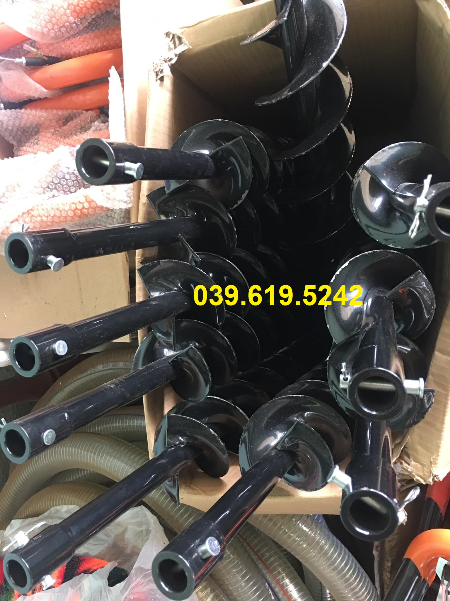 MŨI KHOAN ĐẤT ĐÔI 100mm