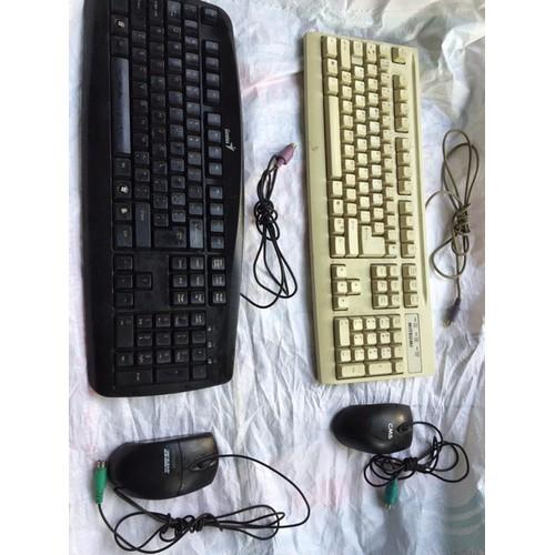 Bộ Bàn Phím chuột CỔNG PS2 Keyboard Mouse máy tính