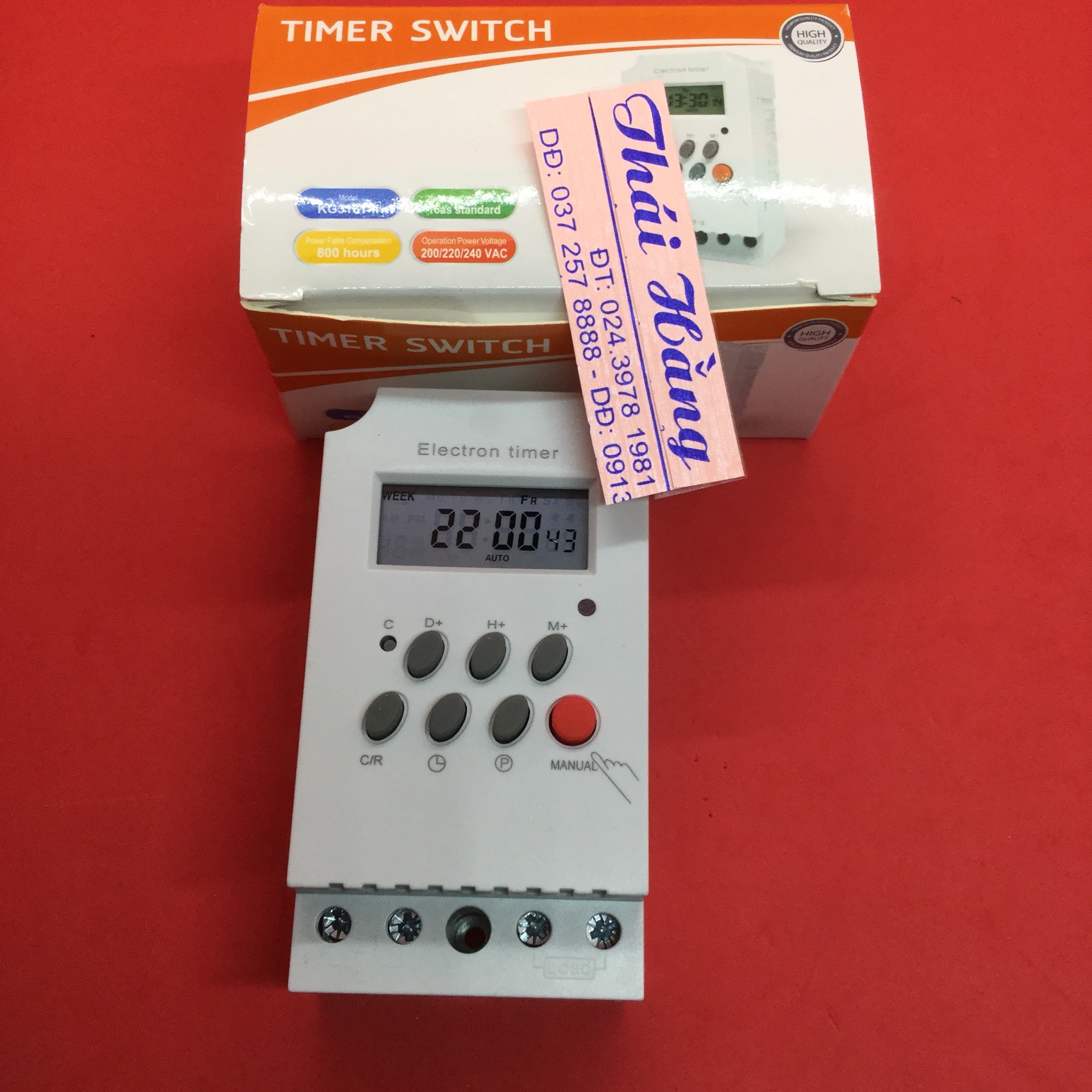 Công tắc hẹn giờ thông minh KG316