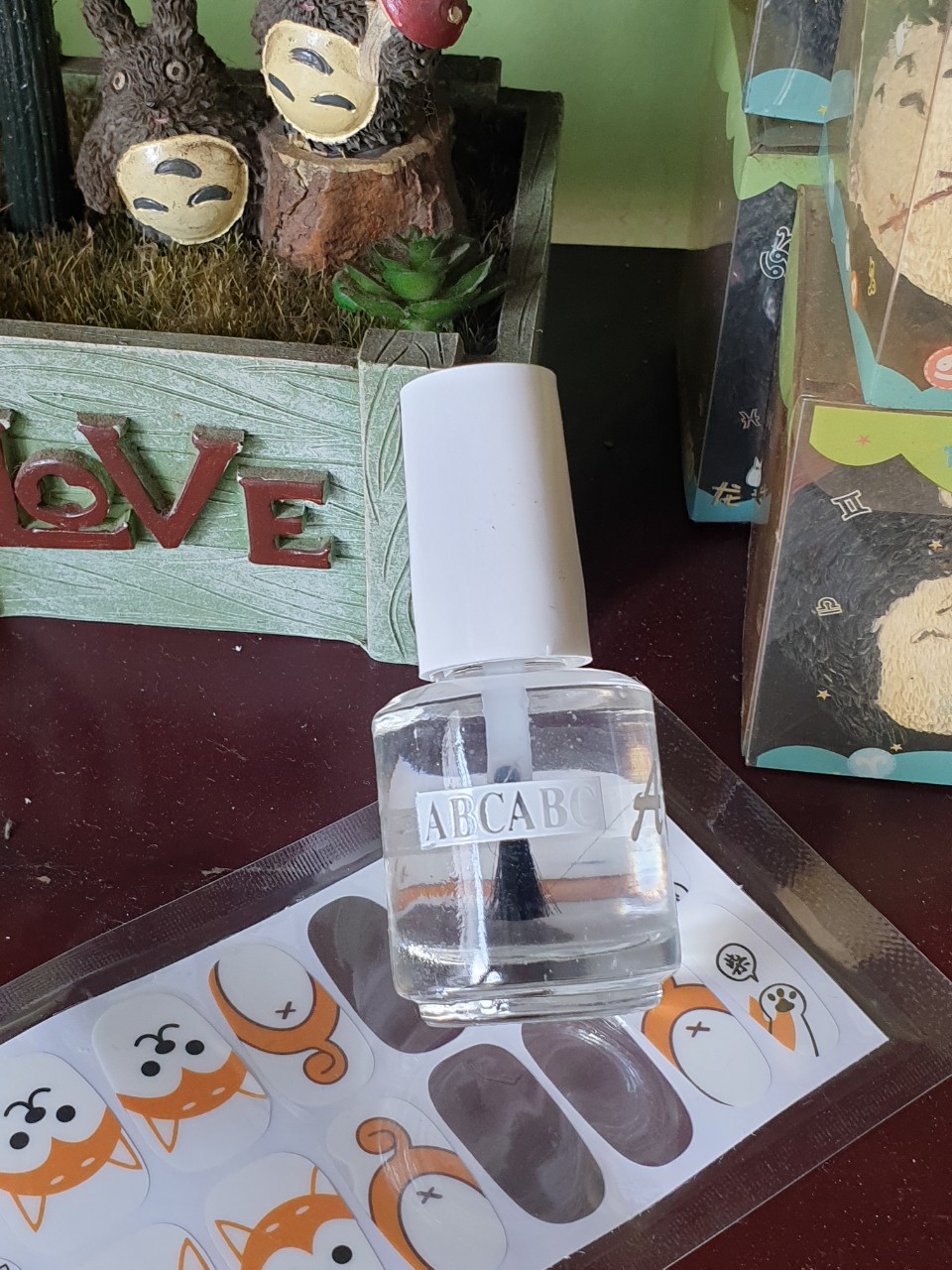 Sơn móng tay bóng không màu 18ml