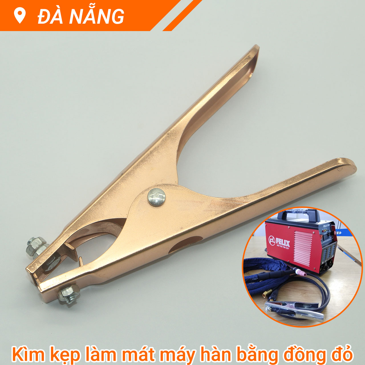 Kìm kẹp mát máy hàn 300A