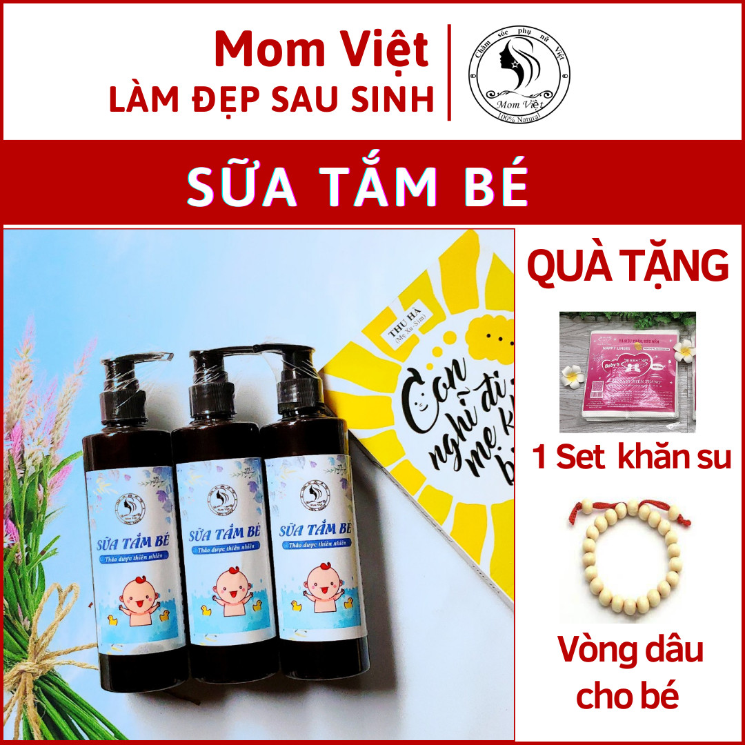 Sữa Tắm Gội Thảo Dược Hữu Cơ Dành Cho Bé ( Handmade )