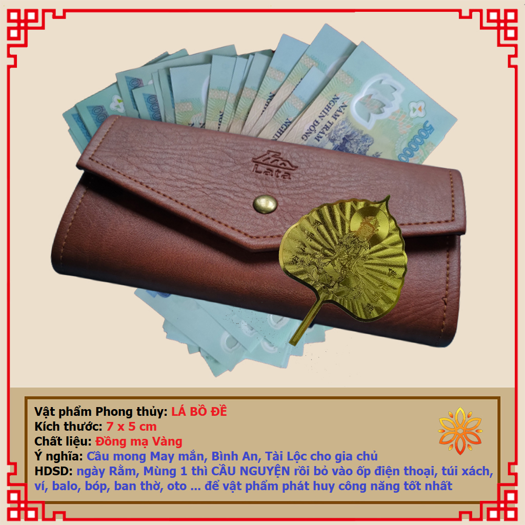 Lá Bồ Đề Cầu May Mắn, Bình An