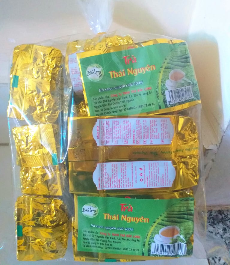 Trà Bắc THÁI NGUYÊN 1kg ( 10 gói 100gr)