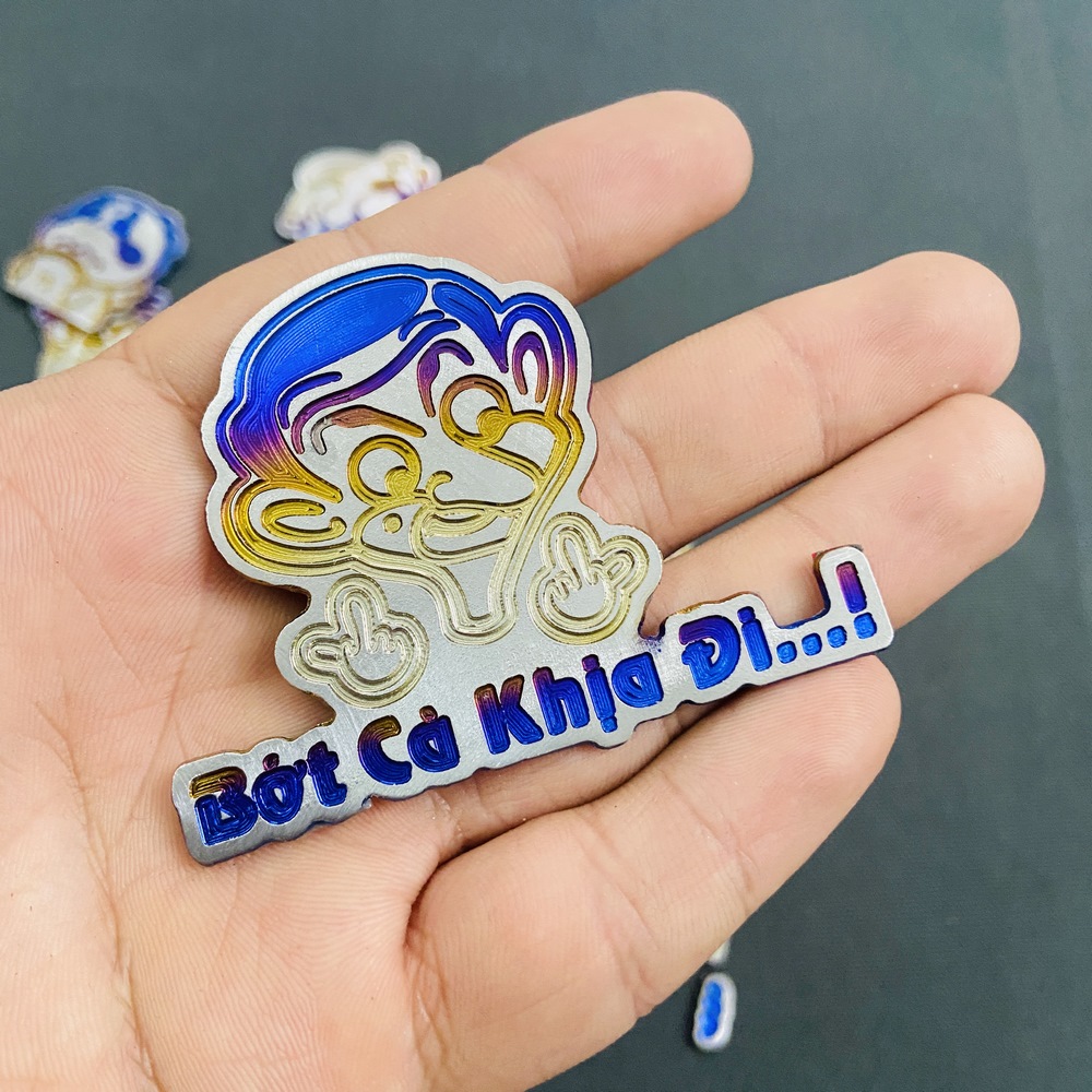 [HCM][NEW TREND] TEM TITAN MR.BEAN CÀ KHỊA DÁN TRANG TRÍ XE KEO 3M DÍNH KHỦNG KHIẾP