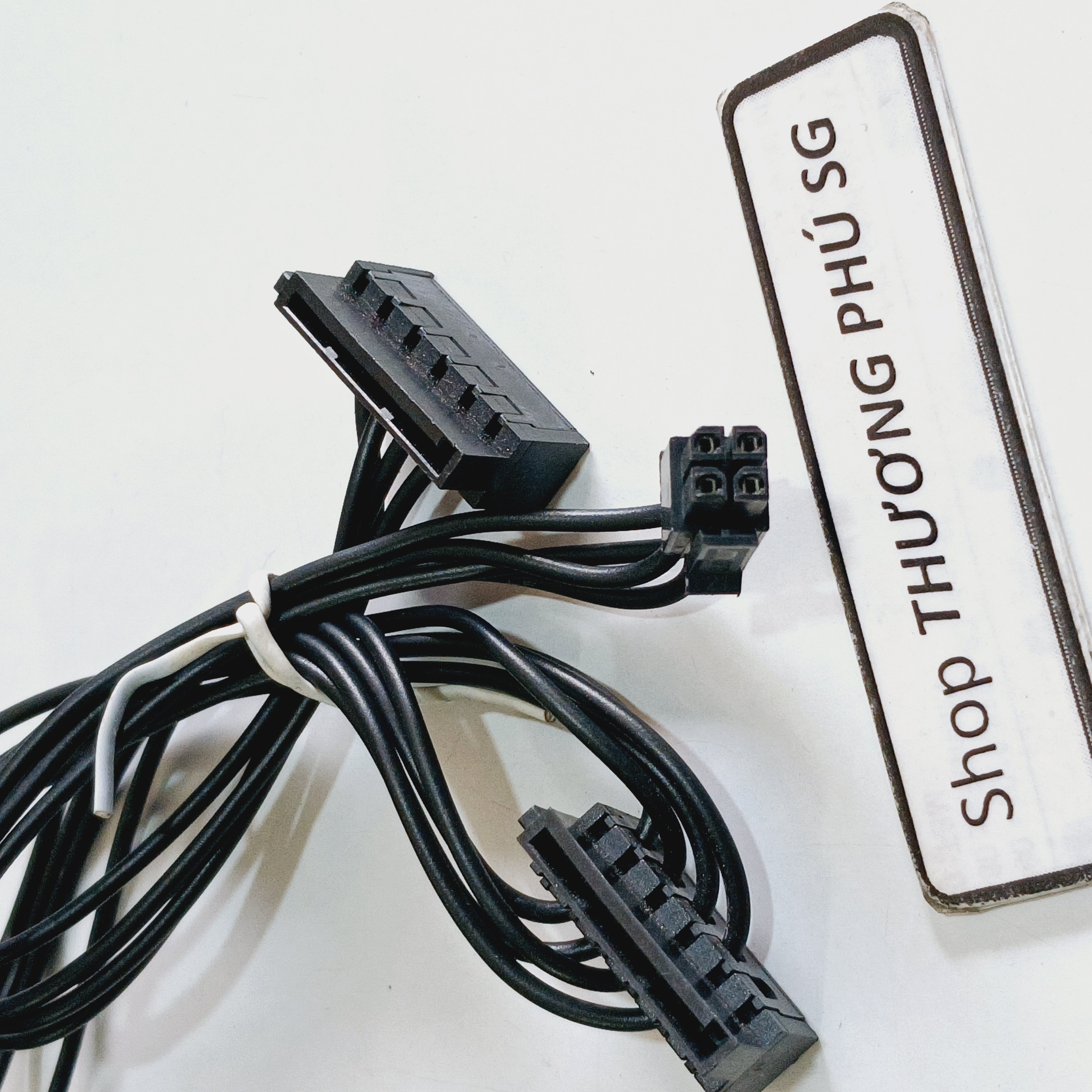 Cáp mini 4 pin ra 2 sata / 4 pin ra sata / cáp dài 45cm
