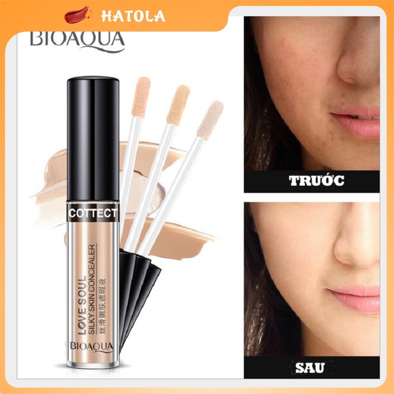 HATOLA - Kem Che Khuyết Điểm mọi loại da Love Soul Bioaqua, bút che khuyết điểm đa năng HTL-KEM CKĐBioaqua