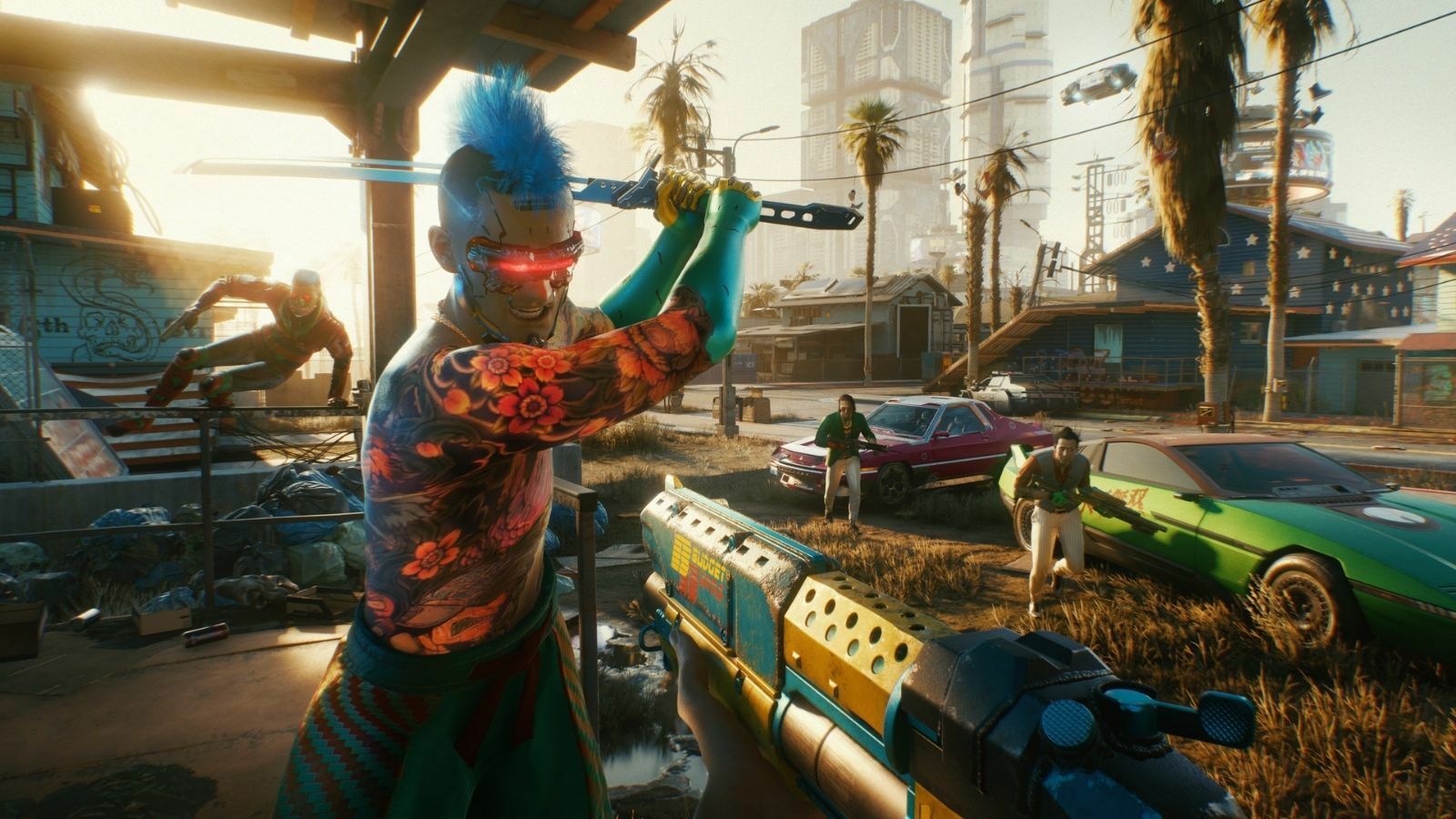 Đĩa Game Cyberpunk 2077 cho máy PS4 PS5