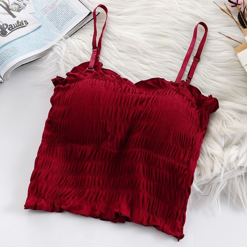 [HCM]bra ren  xếp li bánh bèo. bra