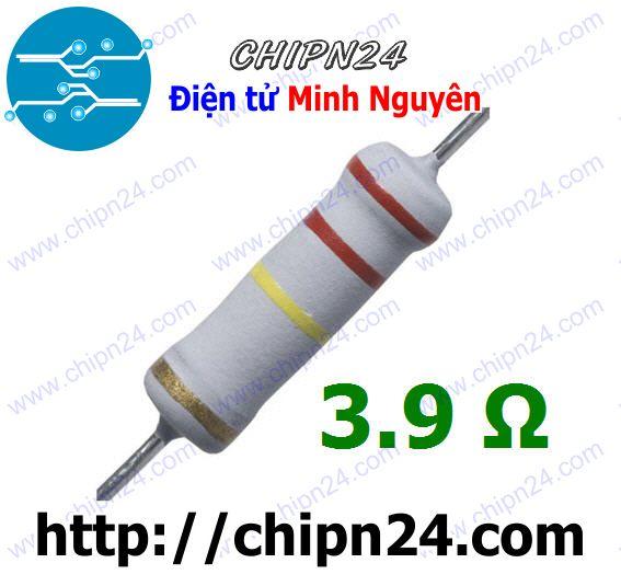 Điện trở 3.9r 2w