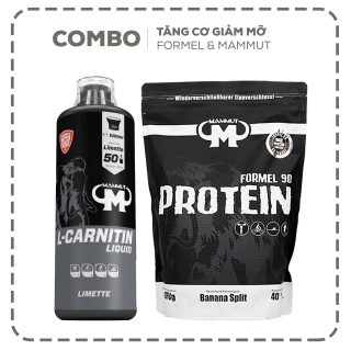 Combo Tăng Cơ Giảm Mỡ (Protein Vị Chuối + L-Carnitine). thumbnail