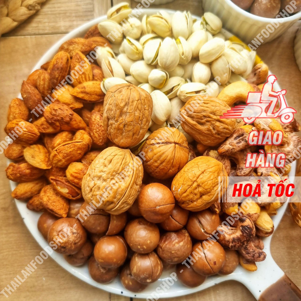 Hạt Dinh Dưỡng Mix 5 Vị Lon-450gram